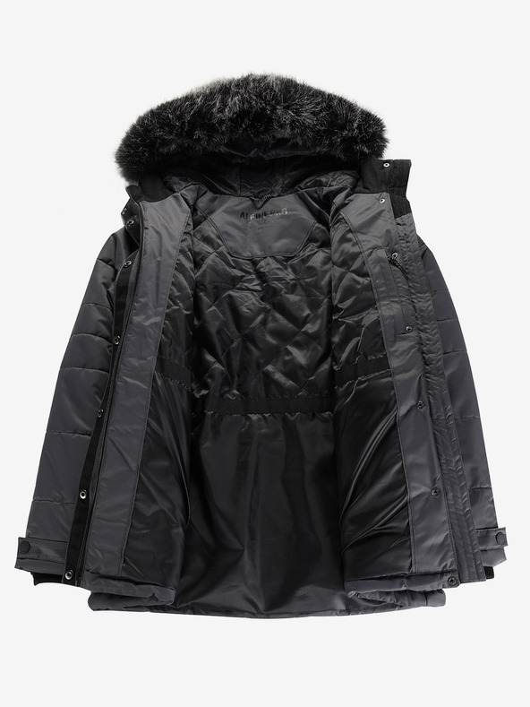 ALPINE PRO Ženska ptx membranska jakna ALPINE PRO WERDA dk.true gray