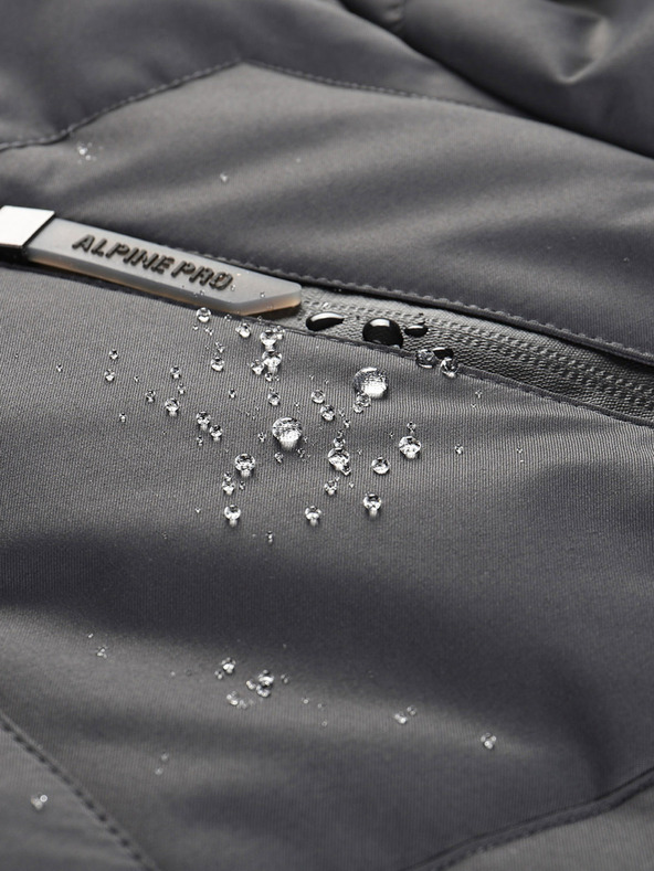 ALPINE PRO Ženska ptx membranska jakna ALPINE PRO WERDA dk.true gray