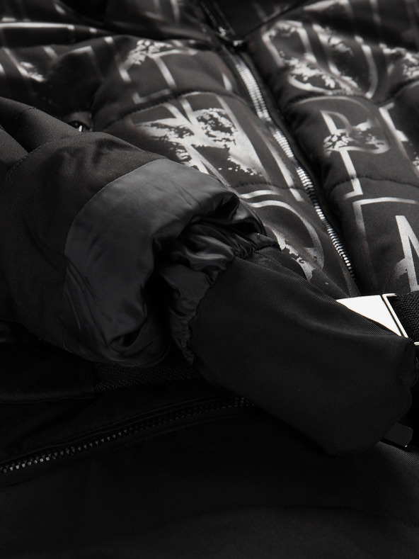 ALPINE PRO Ženska smučarska jakna z membrano ptx za sneg ALPINE PRO DAMA črna