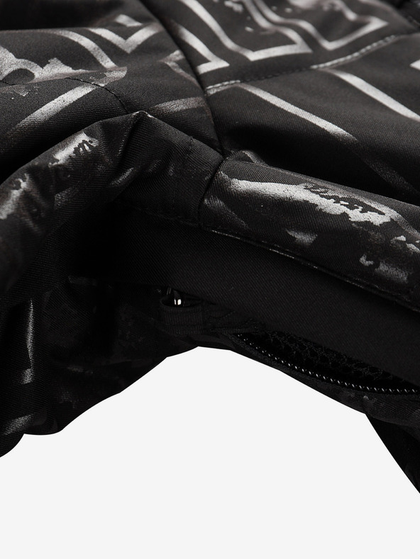 ALPINE PRO Ženska smučarska jakna z membrano ptx za sneg ALPINE PRO DAMA črna