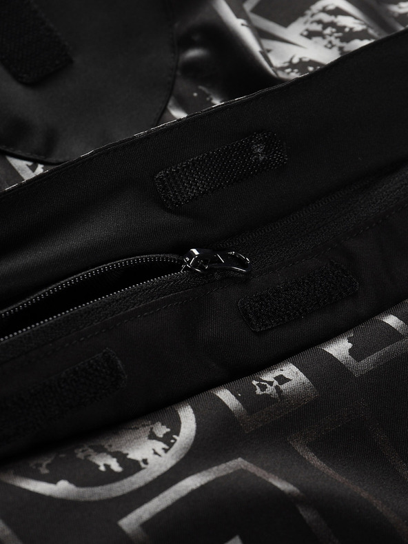 ALPINE PRO Ženska smučarska jakna z membrano ptx za sneg ALPINE PRO DAMA črna