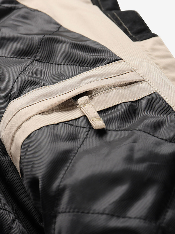 ALPINE PRO Ženska smučarska jakna z ptx membrano snežna ALPINE PRO DAMA bela paprika