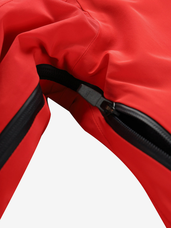 ALPINE PRO Ženska smučarska jakna z membrano ptx ALPINE PRO REASA olimpijsko rdeča