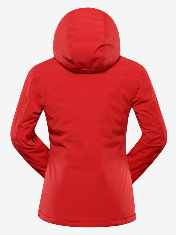 ALPINE PRO Ženska smučarska jakna z membrano ptx ALPINE PRO REASA olimpijsko rdeča