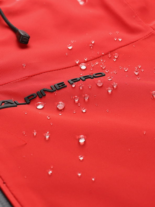 ALPINE PRO Ženska smučarska jakna z membrano ptx ALPINE PRO REASA olimpijsko rdeča