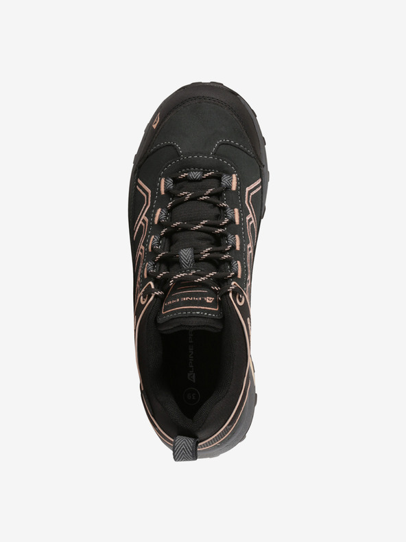 ALPINE PRO Zunanji čevlji z membrano ptx ALPINE PRO GIMIE dk.true siva