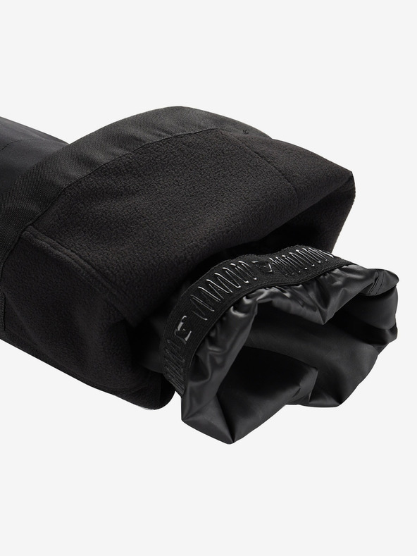 ALPINE PRO Ženske smučarske softshell hlače z membrano ALPINE PRO GERANA črna