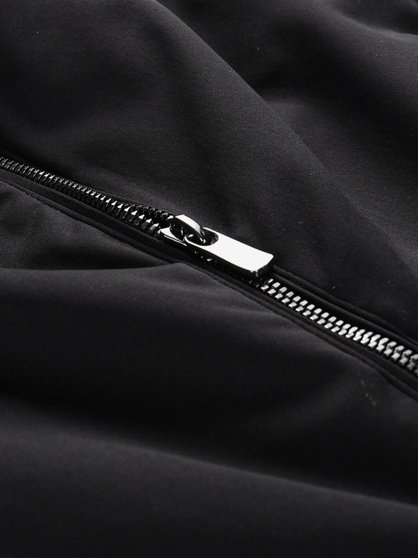 ALPINE PRO Ženske smučarske softshell hlače z membrano ALPINE PRO GERANA črna