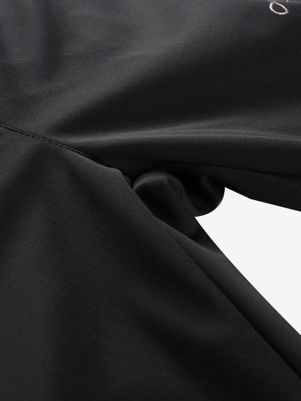 ALPINE PRO Ženske smučarske softshell hlače z membrano ALPINE PRO GERANA črna