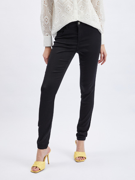 Orsay Črne ženske skinny fit kavbojke ORSAY