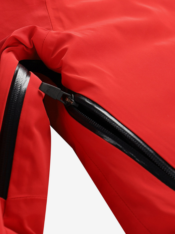 ALPINE PRO Moška smučarska jakna z membrano ptx ALPINE PRO REAS olimpijsko rdeča