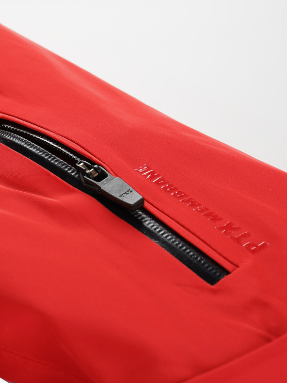 ALPINE PRO Moška smučarska jakna z membrano ptx ALPINE PRO REAS olimpijsko rdeča