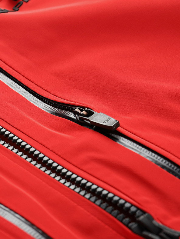 ALPINE PRO Moška smučarska jakna z membrano ptx ALPINE PRO REAS olimpijsko rdeča