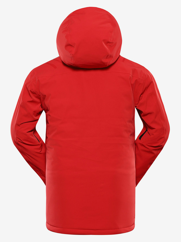 ALPINE PRO Moška smučarska jakna z membrano ptx ALPINE PRO REAS olimpijsko rdeča