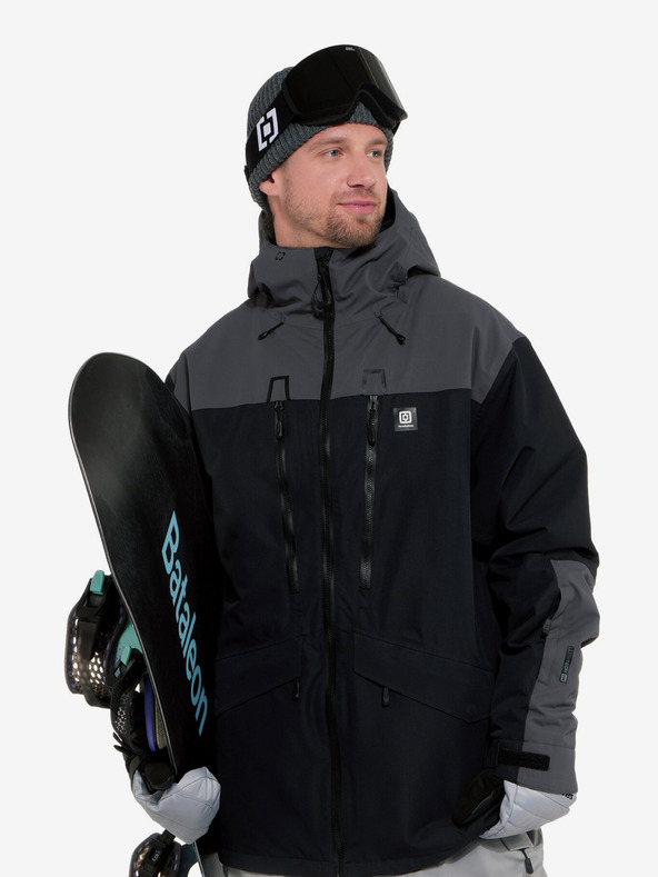 Horsefeathers Jakna Halen II - črna/železna Horsefeathers