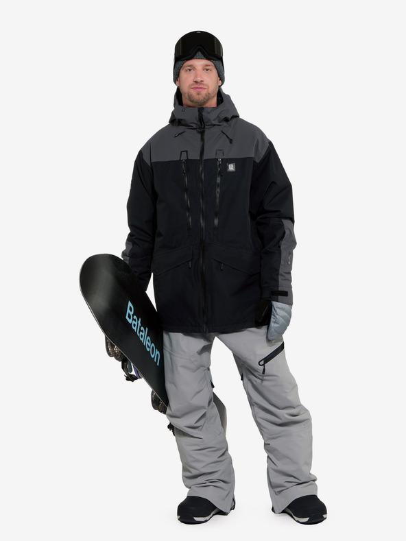 Horsefeathers Jakna Halen II - črna/železna Horsefeathers