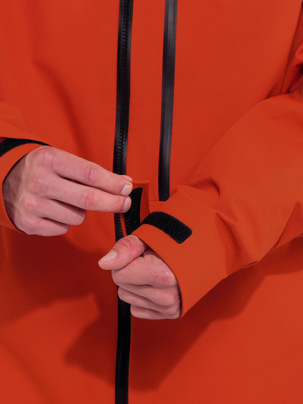 Horsefeathers Trislojna jakna Terra - rdeča glina Horsefeathers