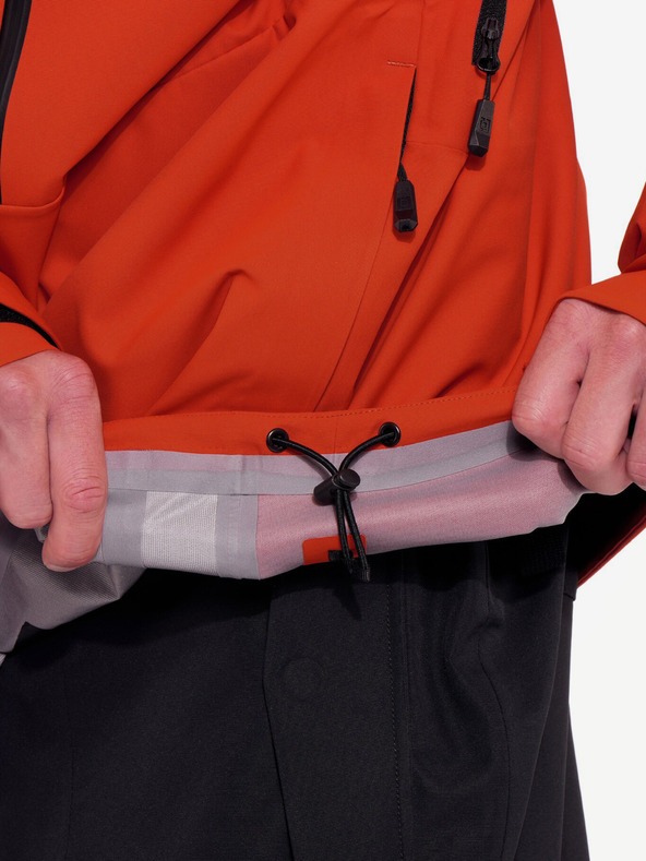 Horsefeathers Trislojna jakna Terra - rdeča glina Horsefeathers