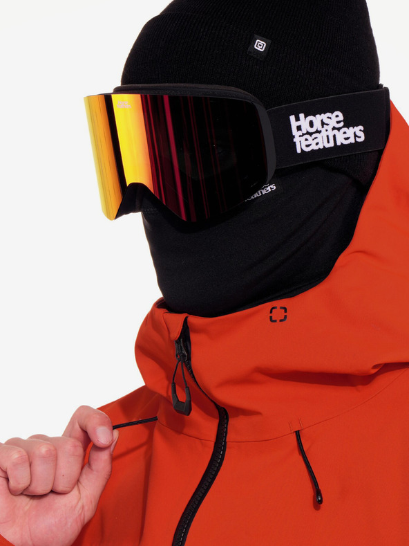 Horsefeathers Trislojna jakna Terra - rdeča glina Horsefeathers