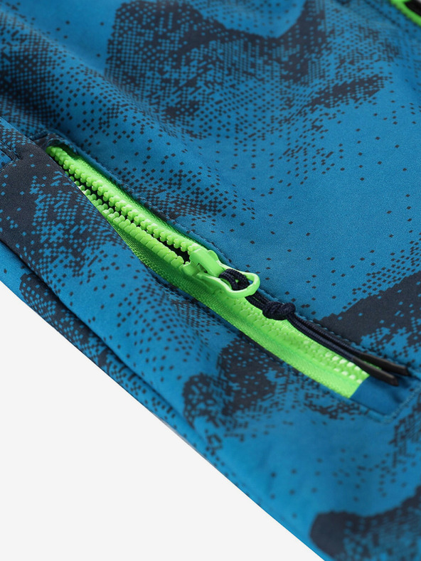 ALPINE PRO Modra otroška softshell jakna z membrano Alpine Pro Ezoro