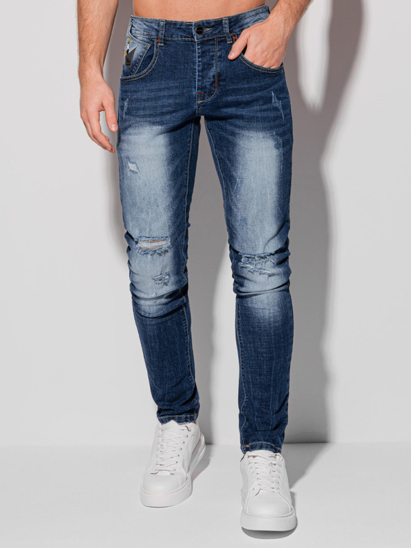 Edoti Edoti Moške hlače iz džinsa