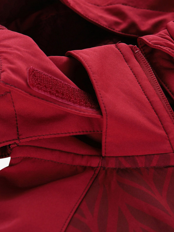 ALPINE PRO Roza in vijolična ženska softshell jakna z membrano Alpine Pro Hoora