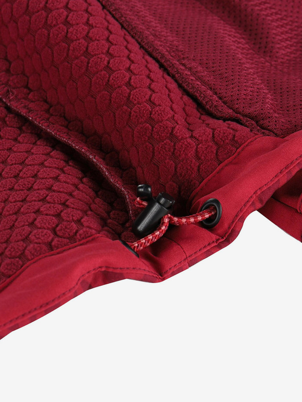 ALPINE PRO Roza in vijolična ženska softshell jakna z membrano Alpine Pro Hoora