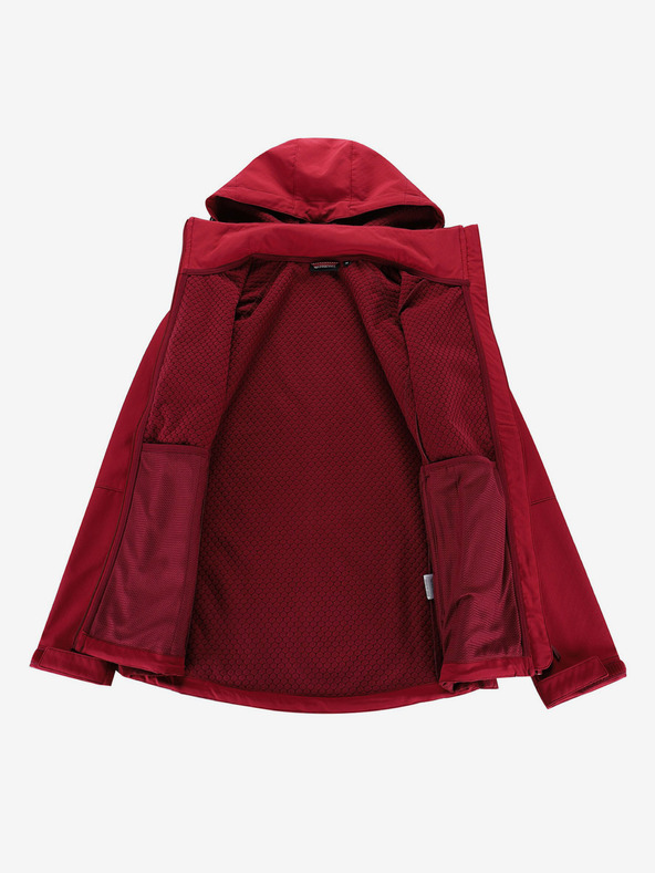 ALPINE PRO Roza in vijolična ženska softshell jakna z membrano Alpine Pro Hoora