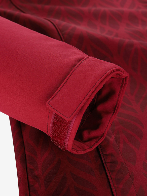 ALPINE PRO Roza in vijolična ženska softshell jakna z membrano Alpine Pro Hoora