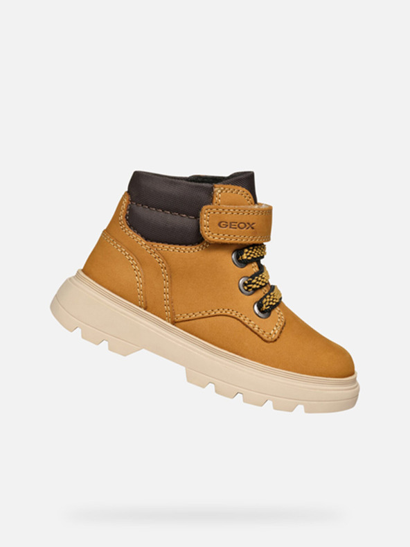 Geox Rumeni fantovski gležnjarji Geox Kiddartah