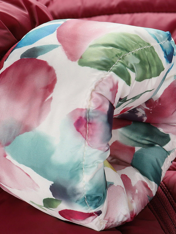 ALPINE PRO Vijolična in rožnata ženska obojestranska bunda Hi-Therm Alpine Pro Eroma