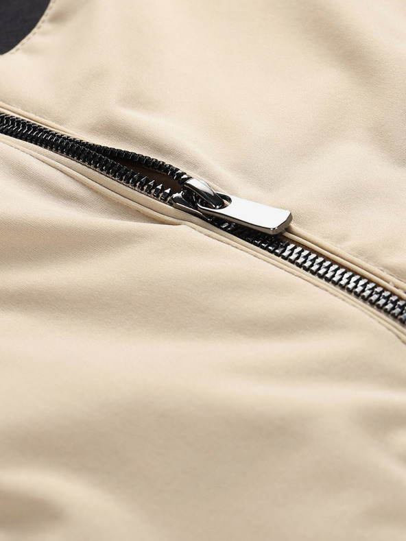 ALPINE PRO Ženske smučarske softshell hlače z membrano ALPINE PRO GERANA beli poper