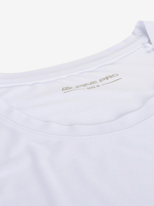 ALPINE PRO Ženska majica s kratkimi rokavi ALPINE PRO NORRA bela