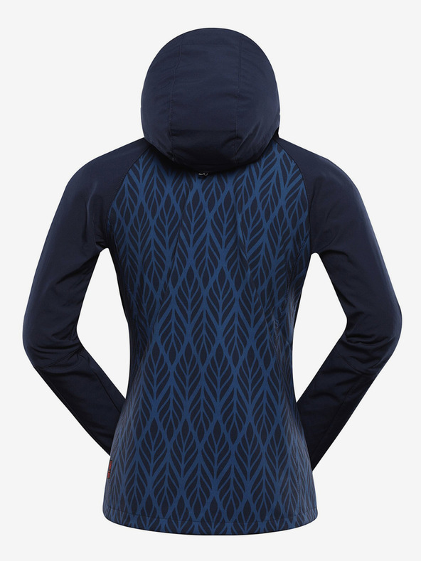 ALPINE PRO Modra ženska softshell jakna z membrano Alpine Pro Hoora