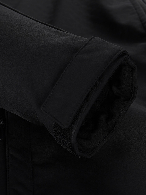 ALPINE PRO Črna ženska softshell jakna z membrano Alpine Pro Hoora