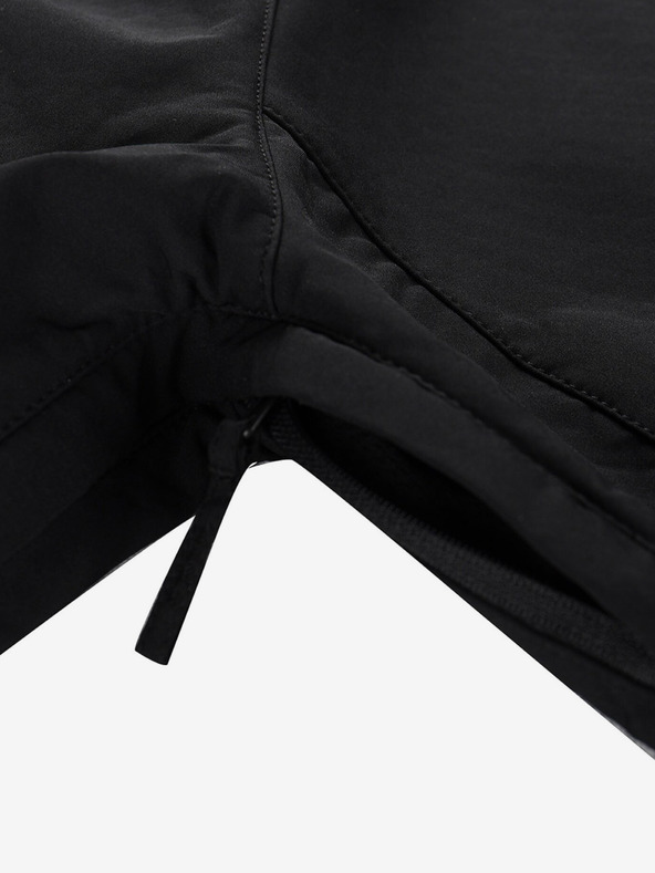 ALPINE PRO Črna ženska softshell jakna z membrano Alpine Pro Hoora