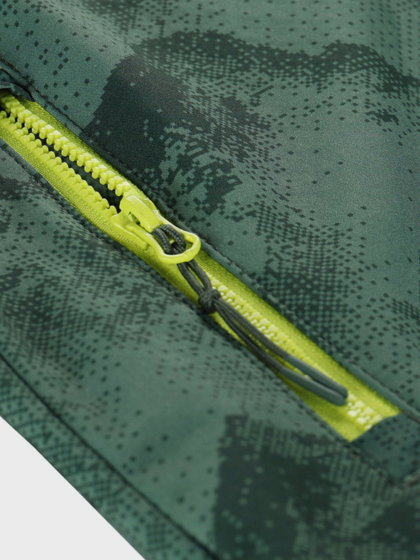 ALPINE PRO Zelena otroška softshell jakna z membrano Alpine Pro Ezoro