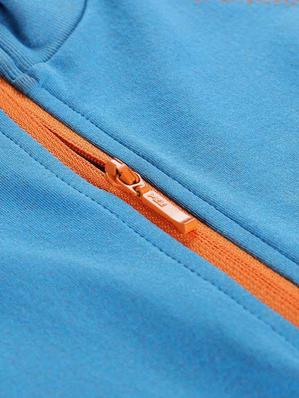 ALPINE PRO Modro funkcionalno perilo za dečke - majica Alpine Pro Seamo