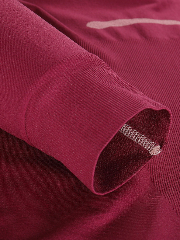 ALPINE PRO Temno rožnato žensko funkcionalno spodnje perilo - Alpine Pro Seama Shirt