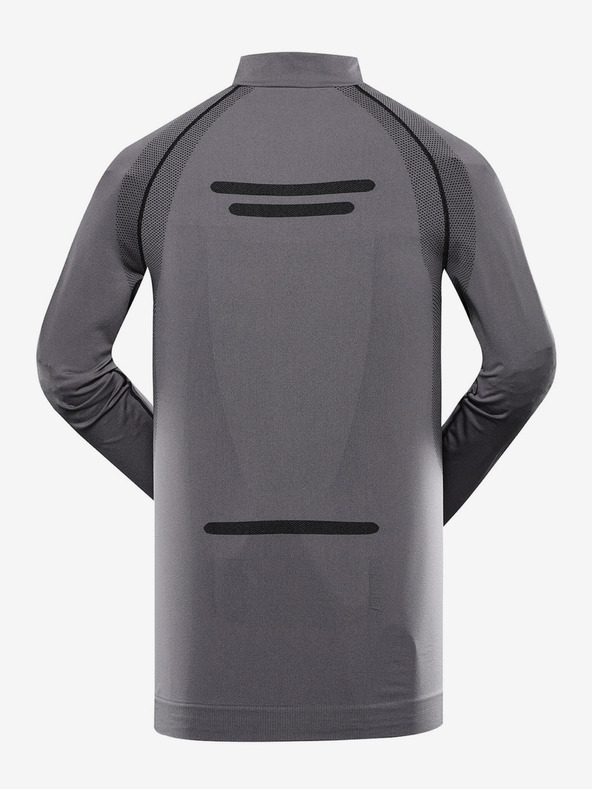 ALPINE PRO Sivo moško funkcionalno spodnje perilo - majica Alpine Pro Seam