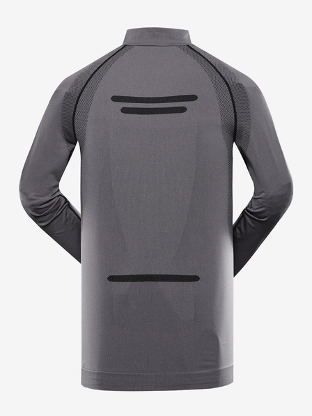 ALPINE PRO Sivo moško funkcionalno spodnje perilo - majica Alpine Pro Seam