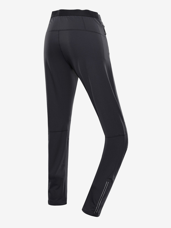 ALPINE PRO Ženske softshell hlače ALPINE PRO ABARA dk.true gray