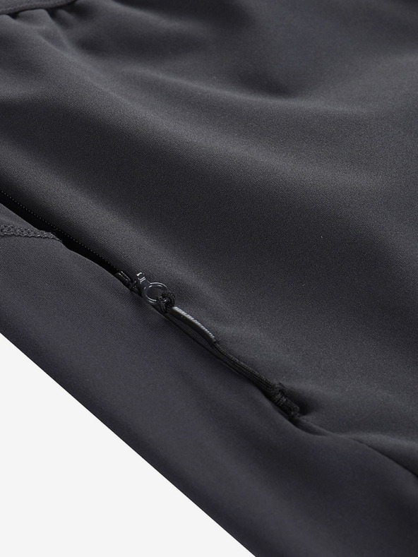 ALPINE PRO Ženske softshell hlače ALPINE PRO ABARA dk.true gray