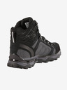 ALPINE PRO Kevlarski zunanji čevlji z membrano ptx ALPINE PRO CERNE črni