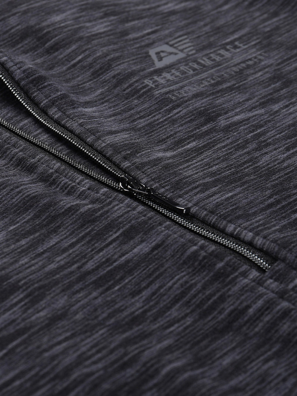 ALPINE PRO Moški hitro sušeči pulover ALPINE PRO QAD črn