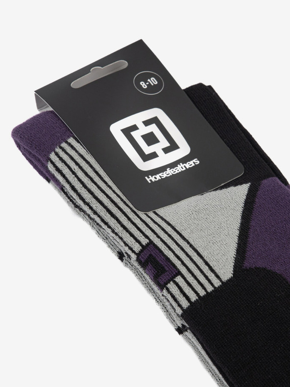 Horsefeathers Nogavice za snowboard Totia Thermolite - grozdje velikost 5 - 7 HORSEFEATHERS