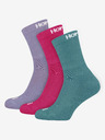 Horsefeathers Delete Wmns 3Pack Socks - Multicolor II velikost 5 - 7 HORSEFEATHERS