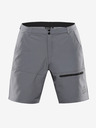 ALPINE PRO Moške softshell kratke hlače ALPINE PRO BAK dimljen biser