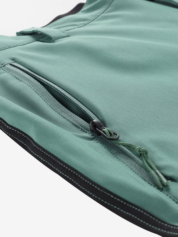 ALPINE PRO Moški softshell kapri ALPINE PRO WEDER mirta