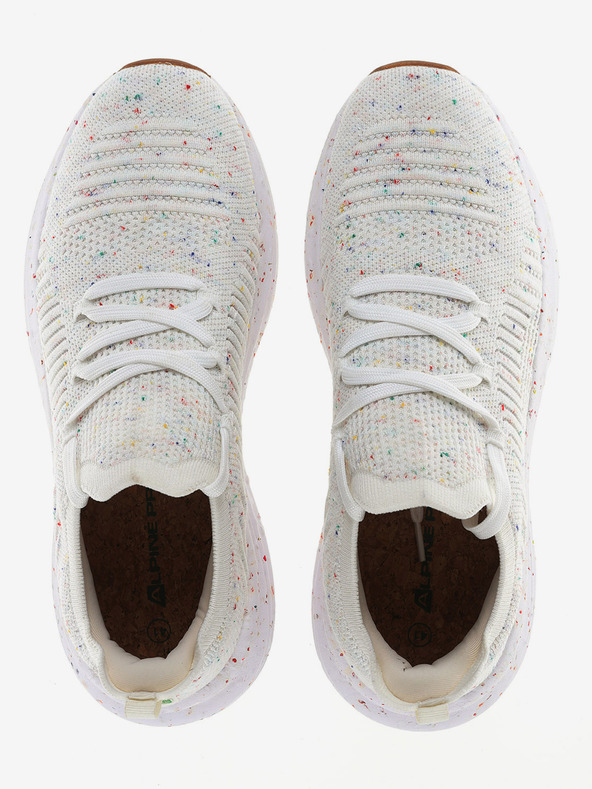 ALPINE PRO Unisex mestni čevlji ALPINE PRO HUNE bela